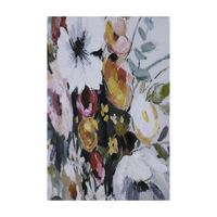 Cuadro Decorativo Ramo De Flores 80x80 Cm - Concepts