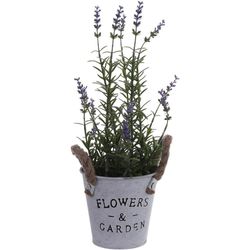 Clavel Artificial Con Pote Blanco 42 Cm - Concepts