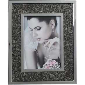 Marco Para Foto Borde Plateado 5x7 Plg - Concepts