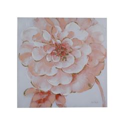Cuadro Decorativo Sin Marco Flores Rosa Lisa Audit 80x2.8x80 Cm - Concepts