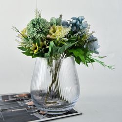 Florero Ovalado De Cristal 15.5 Cm - Viva