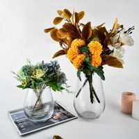 Florero Ovalado De Cristal 25 Cm - Viva