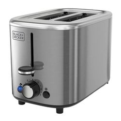 Tostador De Pan 2 Rebanadas Acero 7 Funciones - Black & Decker
