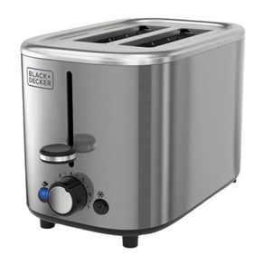 Tostador De Pan 2 Rebanadas Acero 7 Funciones - Black & Decker