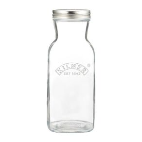 Botella De Vidrio Con Tapa Para Líquido 1 L - Kilner