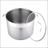 Olla De Acero Inoxidable Satinado 32x24 Cm - Nordika