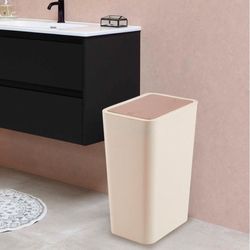 Basurero 8 L Beige Y Café - Viva