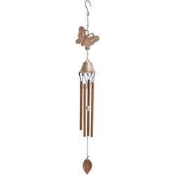 Colgante De Campanas De Viento Mariposa 5.5x5.5x56 Cm - Concepts