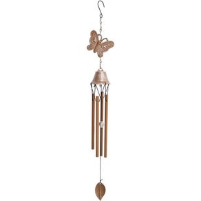 Colgante De Campanas De Viento Mariposa 5.5x5.5x56 Cm - Concepts