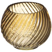 Porta Vela De Vidrio Redondo 12 Cm Colores Surtidos - Atmosphera Createur Dinterieur