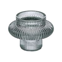 Set De Candeleros De Vidrio 8x6 Cm 3 Pzas - Atmosphera Createur Dinterieur