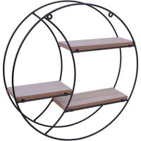 Repisa Circular 3 Peldaños 40x10x40 Cm - Concepts