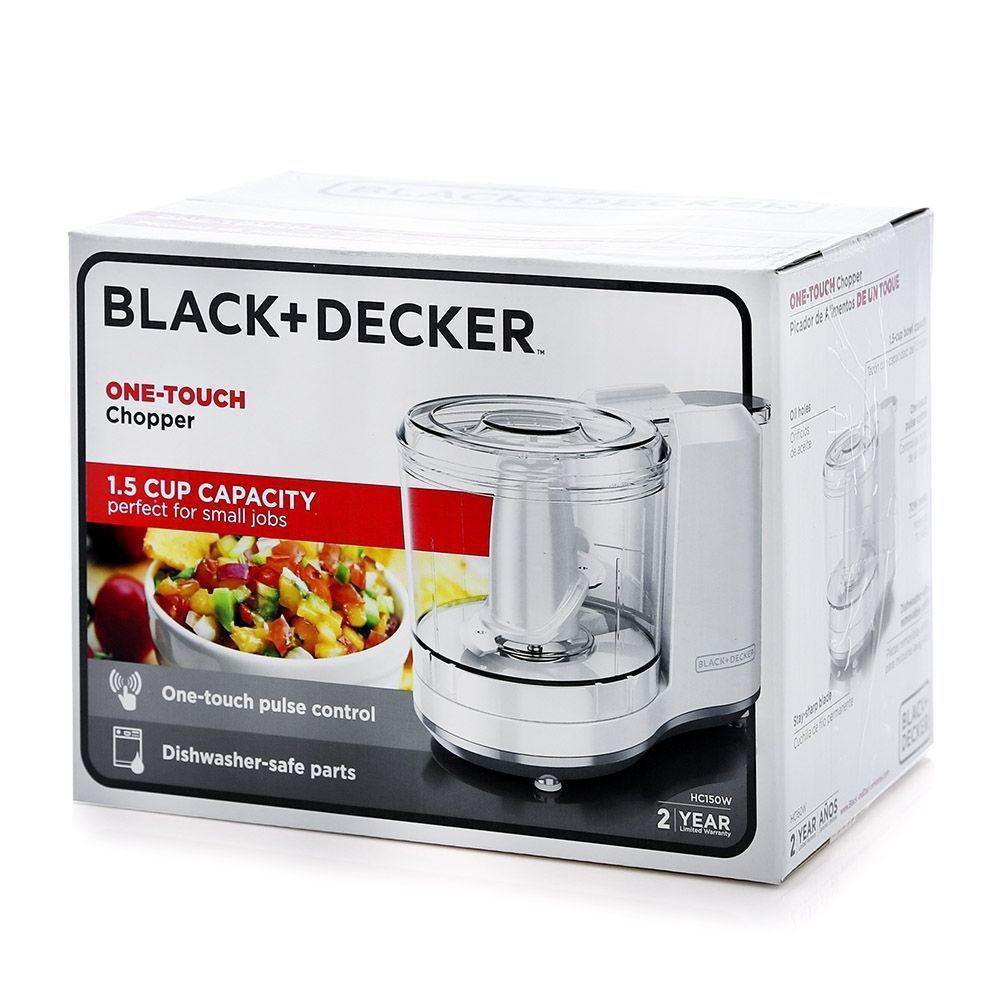Mini Procesador de Alimentos de 1.5 Tazas Color Blanco Mini Procesador de 1.5 Tazas Color…