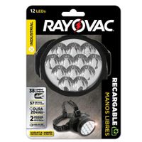 Linterna De Cabeza Recargable Led De 38 Lm - Rayovac