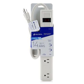 Protector Regleta De 6 Entradas 450 J - Volteck