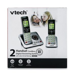 Dúo Teléfonos Inalámbricos Con Contestador Digital - V-Tech