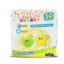 Pañal-Desechable-Blanco-Talla-M-De-50-Unidades---Totitos