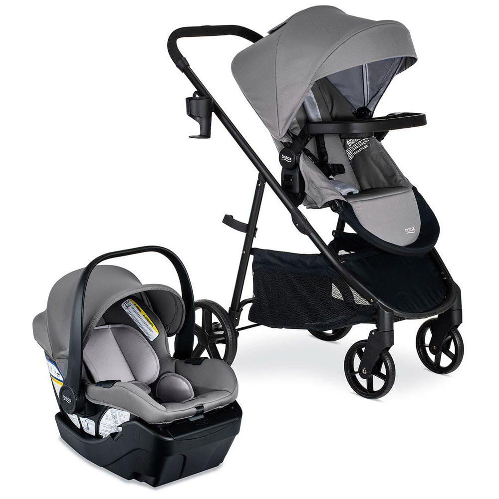 Travel System Willow Brook 4 Modos con Portabebé, Base y Canasta Grande Color Graphite Tra…