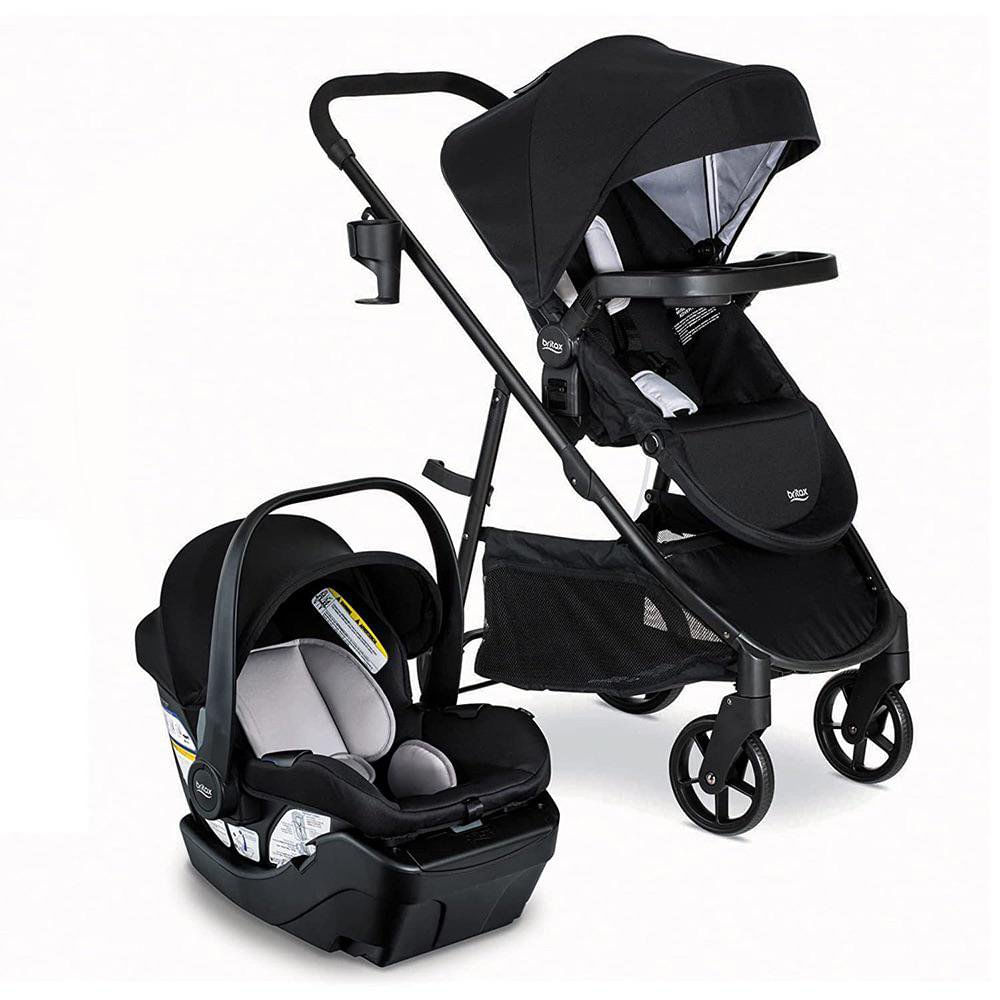 Travel System Willow Brook 4 Modos con Portabebé, Base y Canasta Grande Color Onyx Glacier…