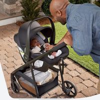 Combo De Carruaje Y Asiento De Auto Willow Brook Baby Negro - Britax