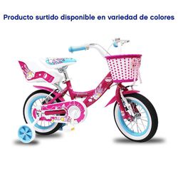 Bicicleta Bmx Rin 12 Castillo Princesa Colores Surtidos