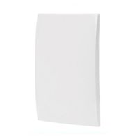 Placa Ciega Blanca - Volteck