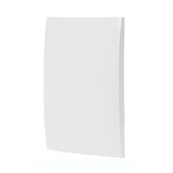 Placa Ciega Blanca - Volteck