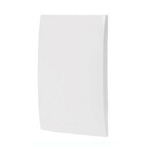 Placa Ciega Blanca - Volteck