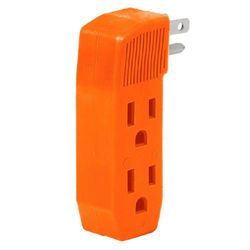 Adaptador Aterrizado 3 Entradas - Voltech