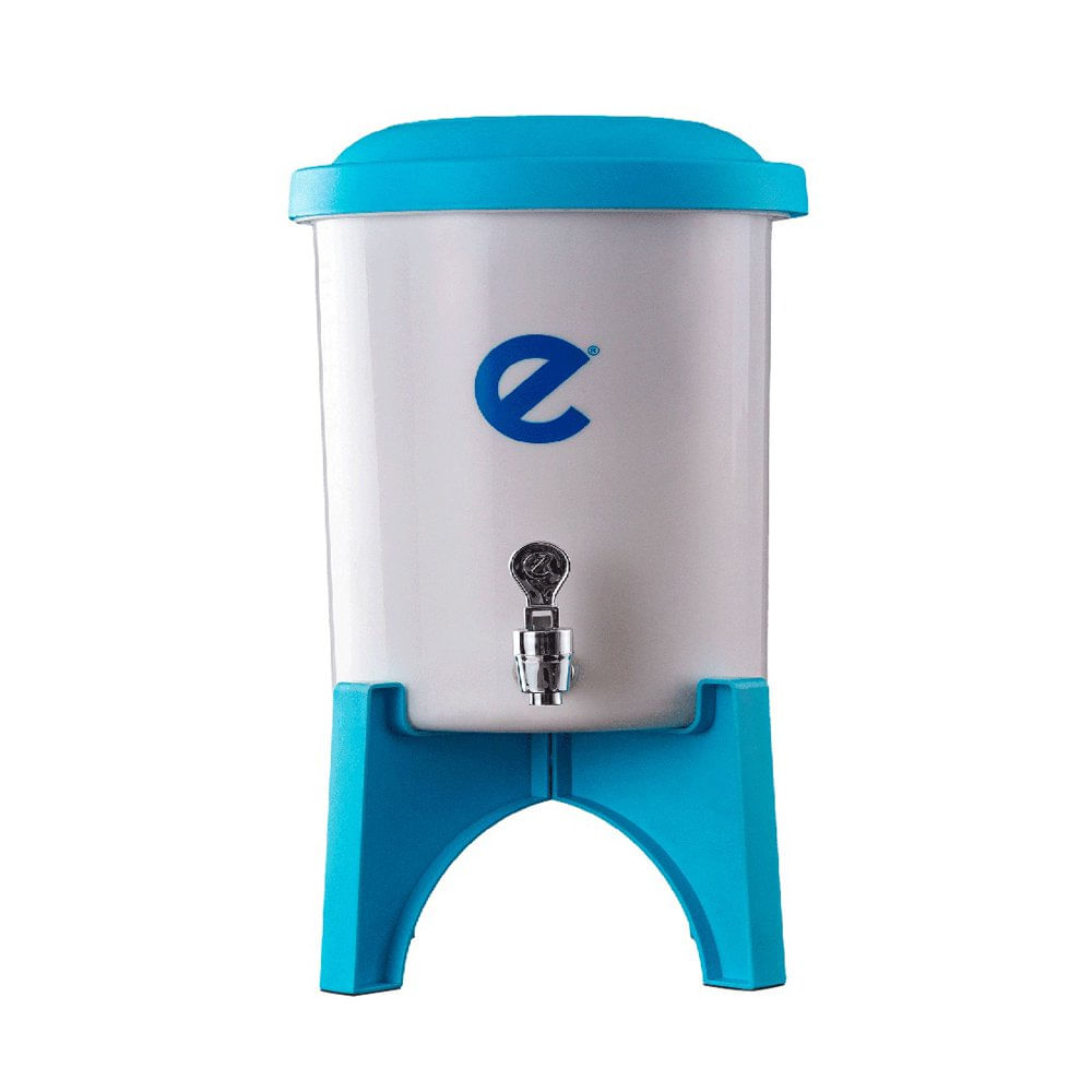 Mini Ecofiltro de Plástico 6 L Color Celeste