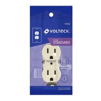 Tomacorriente Toma 5-15R Doble Ivory - Volteck