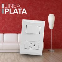 Tomacorriente E Interruptor Sencillo - Eagle Varios Colores