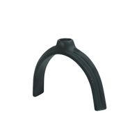 Candelero Bridge Pequeño Negro 22x4x16.5 Cm - Topis