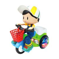 Triciclo De Juguete Con Niño Acrobacias Musical - Lider Bike