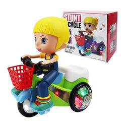Triciclo De Juguete Con Niña Acrobacias Musical - Lider Bike