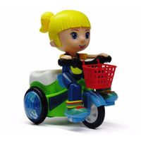 Triciclo De Juguete Con Niña Acrobacias Musical - Lider Bike