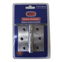 Bisagra Bari De Acero Inoxidable De 3 x 3 Plg - Premium Lock