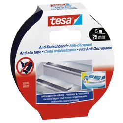 Cinta Antideslizante Negra 5 M X 25 Mm - Tesa