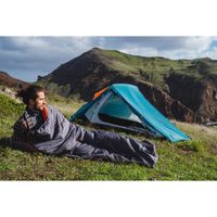 Sleeping Bag Tipo Mummy Hiberhide Gris y Naranja