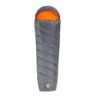 Sleeping Bag Tipo Mummy Hiberhide Gris y Naranja