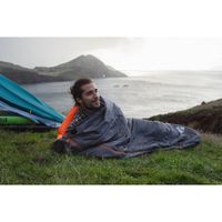 Sleeping Bag Tipo Mummy Hiberhide Gris y Naranja
