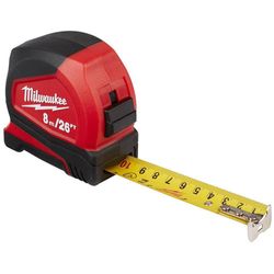 Cinta Métrica Compacta Roja - Milwaukee Varios Tamaños