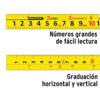 Flexómetro Industrial Contra Impactos 8 M - Truper Expert