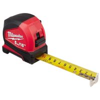 Cinta Métrica Compacta Roja - Milwaukee Varios Tamaños