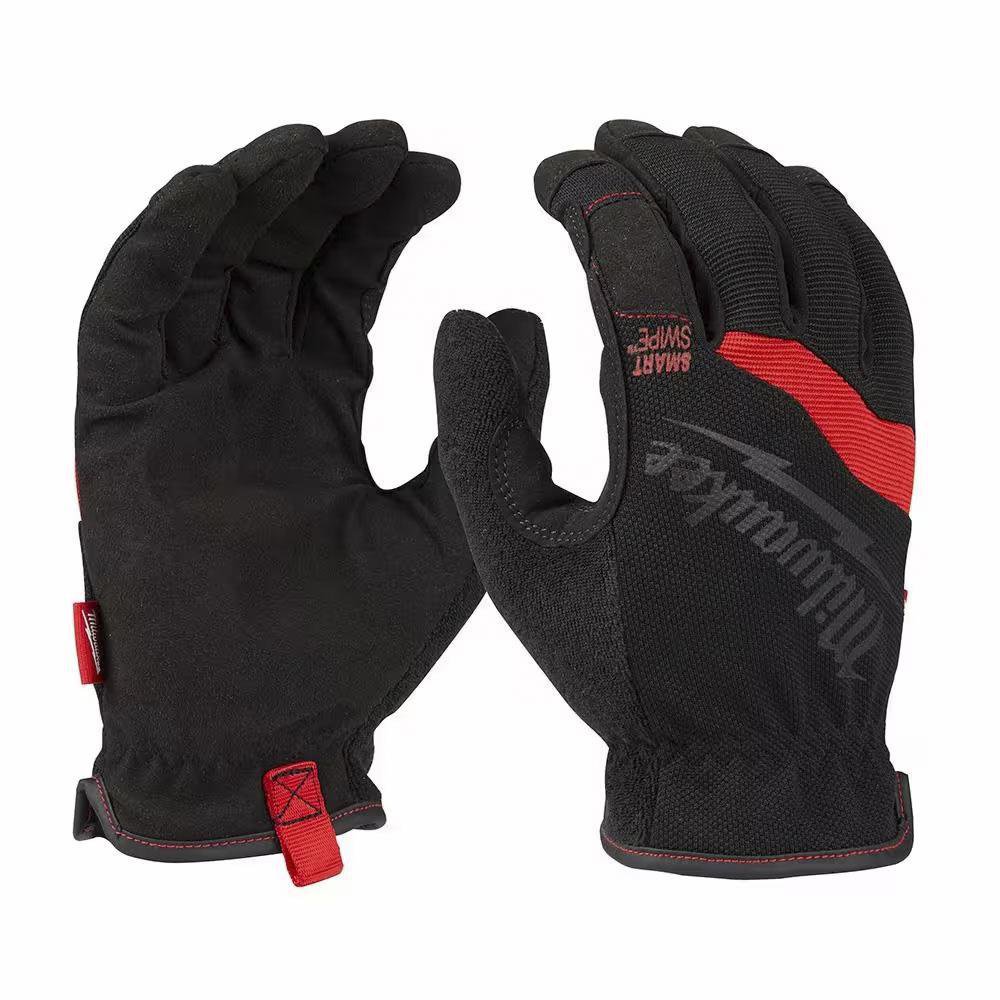 Guantes de Trabajo para Pantalla Flexibles Negros Talla L