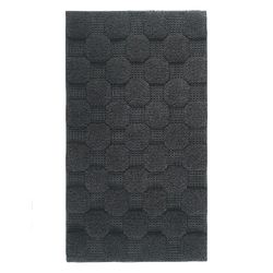 Alfombra De Baño Aura Gris Oscuro - Graccioza Varios Tamaños
