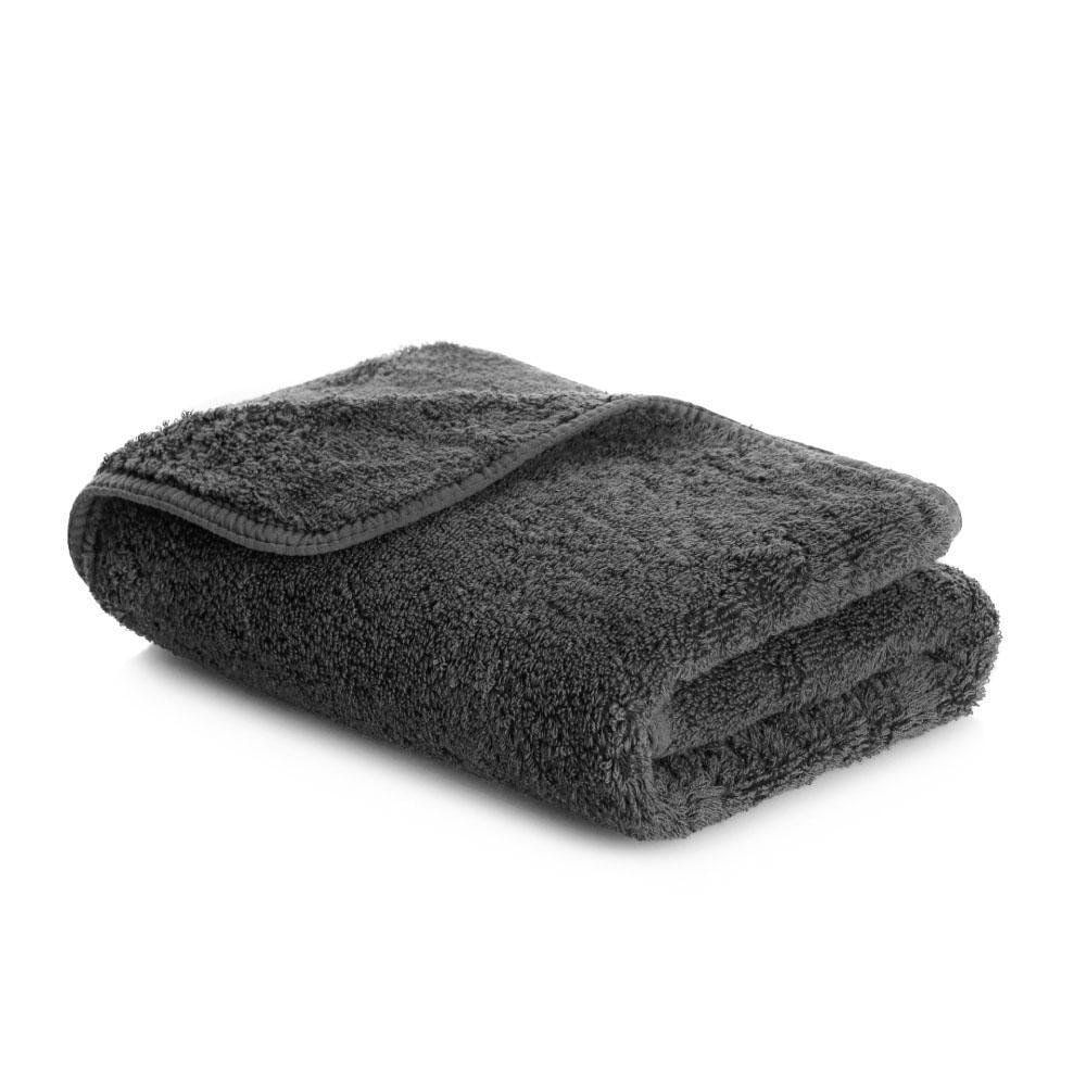 Toalla de Algodón Double Loop de Alta Absorción Color Gris Oscuro - Varios Tamaños Mano