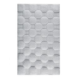 Alfombra De Baño Aura Gris - Graccioza Varios Tamaños