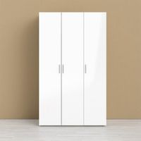 Armario Grande Blanco y Beige 201 Cm - Tvilum