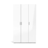 Armario Grande Blanco y Beige 201 Cm - Tvilum